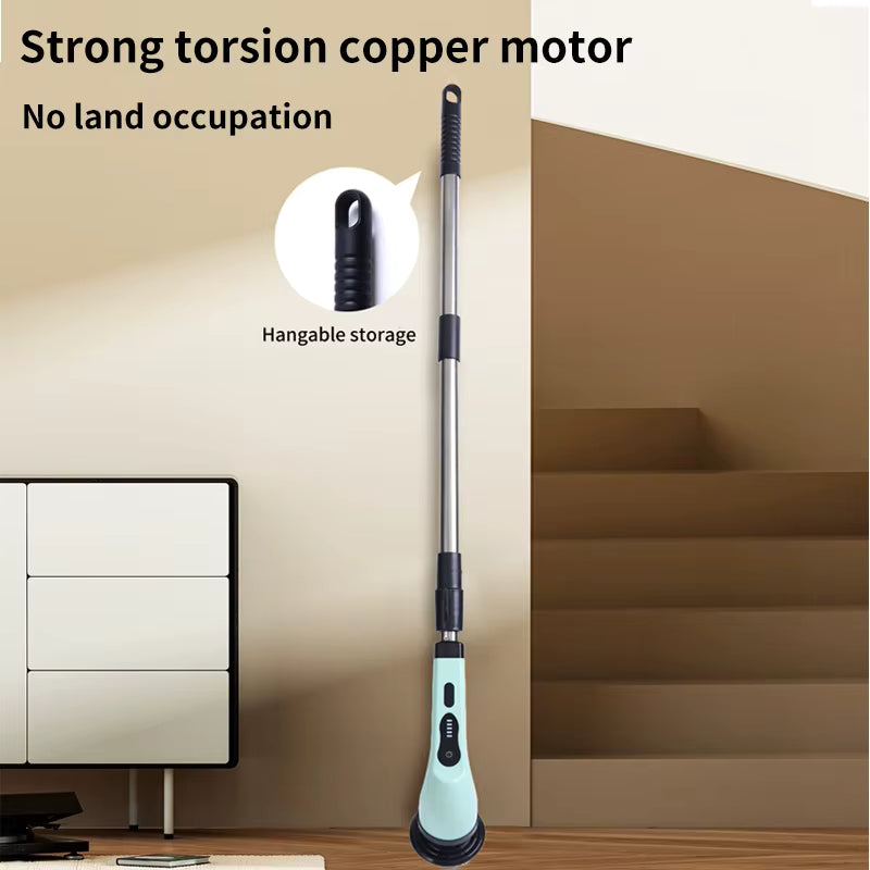 Cepillo Eléctrico Giratorio 9 en 1 – Limpieza Profunda sin Esfuerzo | Baño y Cocina